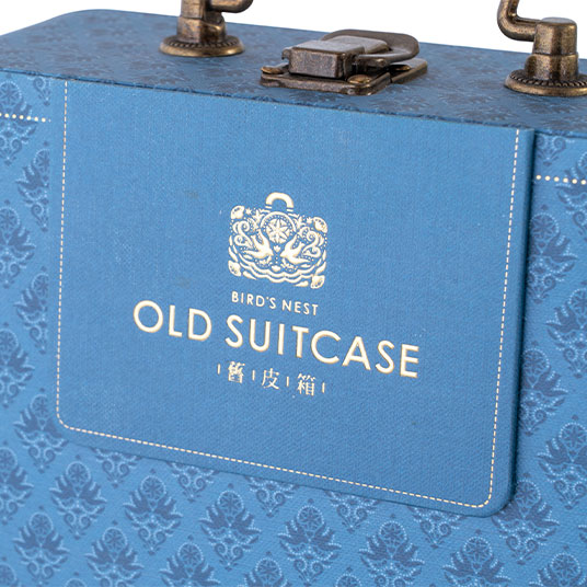 OLD SUITCASE : Bird's Nest Rigid Boxes