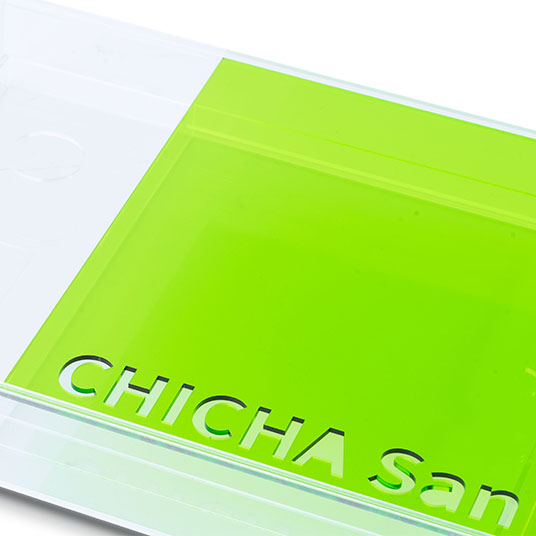 CHICHA : Acrylic Product Packages
