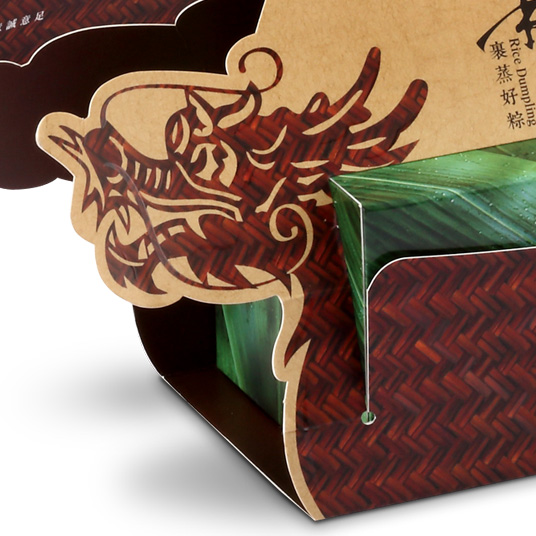 Tung Tung : Rice Dumpling Folding Carton Boxes