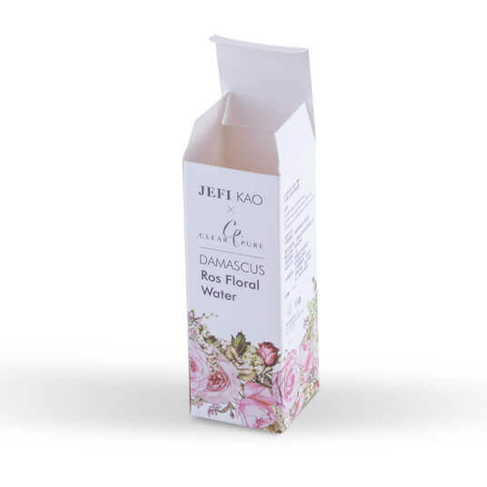 Clear & Pure：DAMASCUS Ros Floral Water Product Packages