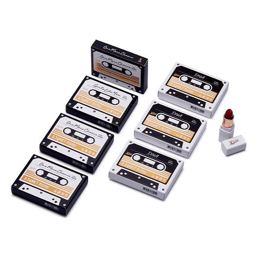 XS2ME : 精油唇膏復古卡帶盒