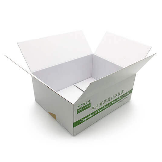 余仁生：冬蟲夏草膠囊產品包裝盒