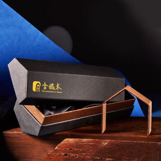 金鐵木：鋼筆產品包裝盒