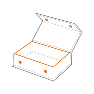 Magnetic Closure Rigid Boxes